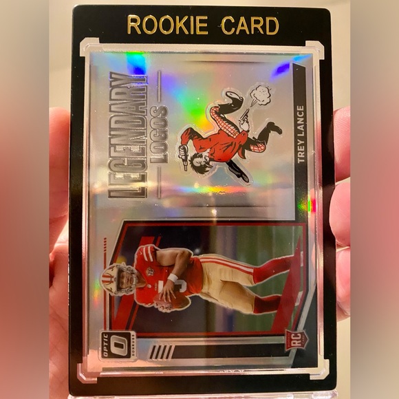 TREY LANCE OPTIC LOGOS SILVER ROOKIE - Picture 1 of 4